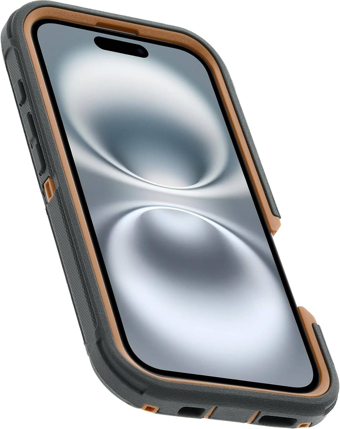 Alt View 1. OtterBox - OtterBox iPhone 16 (Only) - Defender Series Case - Holster Clip Included - Built-in Magnets - Rugged & Durable - Realtree APX (Camo).