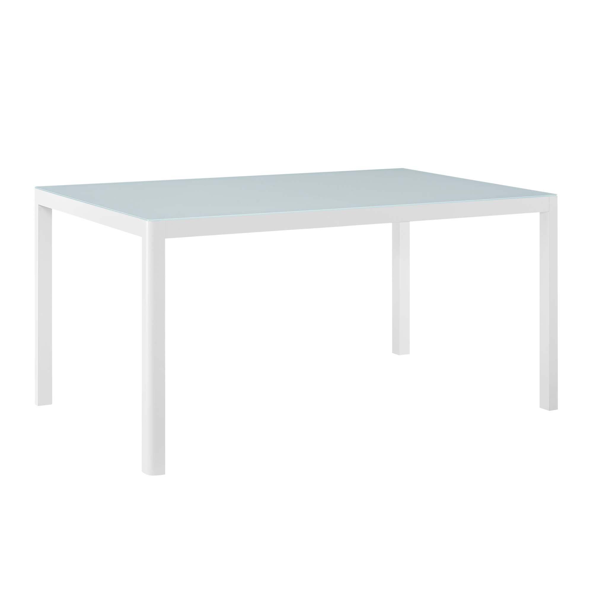 Alt View 3. Modway - Raleigh 7-Piece Outdoor Aluminum Dining Set - White Navy.