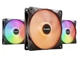 be quiet! - LIGHT WINGS LX 120mm PWM high-speed BL124 120mm ARGB LED Case Fan - Triple Pack - RGB