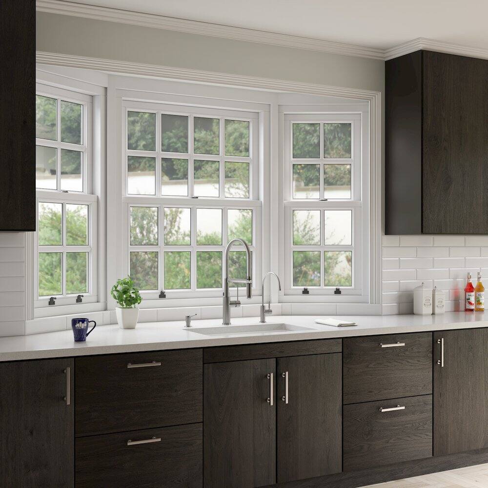 Alt View 4. Alfi - ALFI brand 30 White Undermount / Drop In Fireclay Kitchen Sink - White.