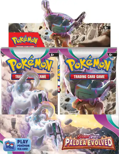 Pokmon Pokemon TCG: Scarlet & Violet Paldea Evolved Booster Box 36 Packs - Best Buy Pokmon Pokemon TCG: Scarlet & Violet Paldea Evolved Booster Box 36 Packs - Best Buy