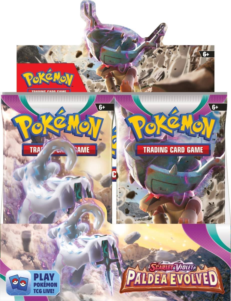 6+ Pokémon Trading Card Game  
6+ Pokémon Trading Card Game  
6+ Pokémon Trading Card Game  

Play Pokémon TCG Live!  
Scarlet & Violet Paldea Evolved