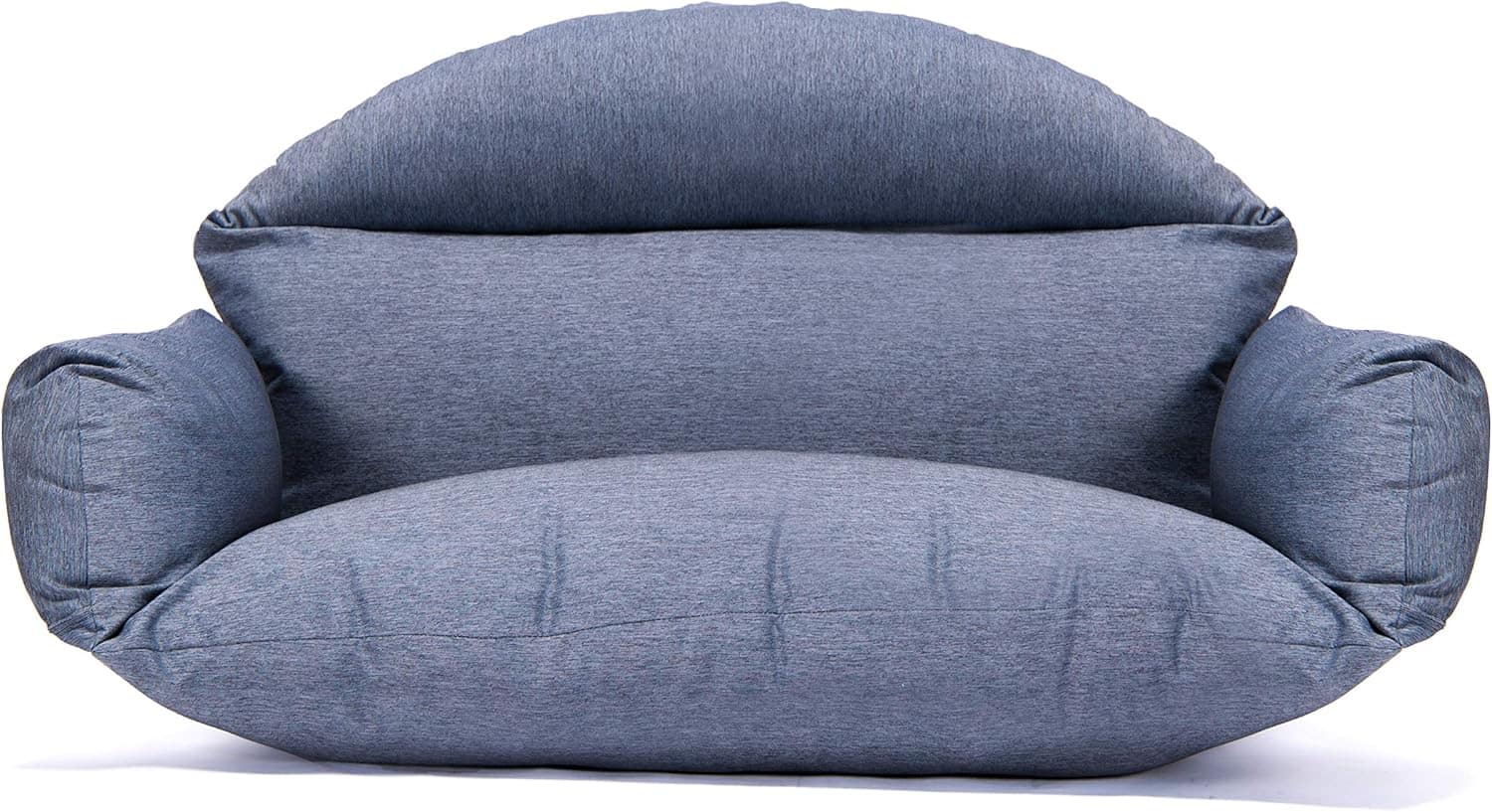 LeisureMod - 2-Person Swing Chair Cushion, Plush Oxford Fabric, Weather-Resistant Hanging Egg Chair Replacement - Charcoal