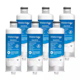 Waterdrop - WD-DA97-17376B Refrigerator Water Filter, Pack of 6 - White