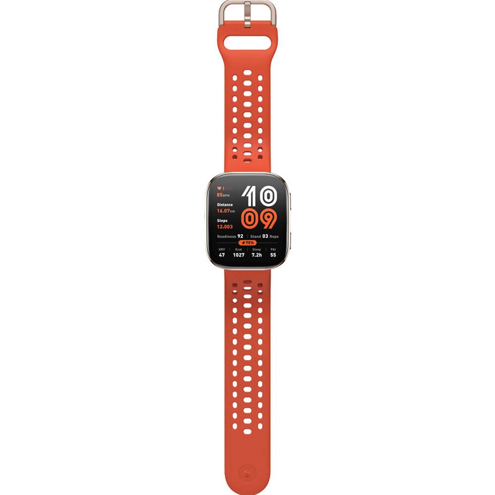 Amazfit - Bip 6 Smartwatch – Red - Red - (2025) - Thumbnail 5