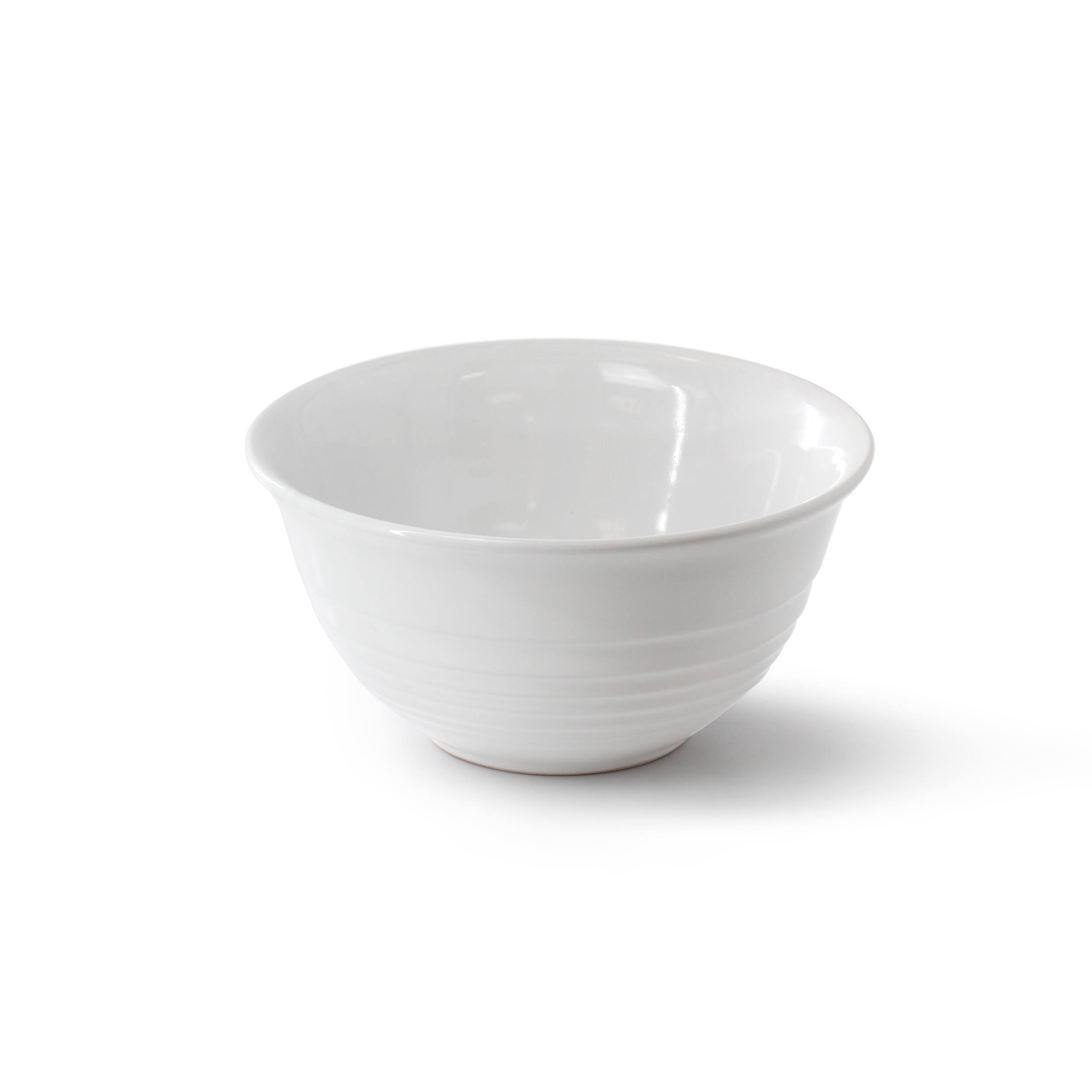 Alt View 3. Martha Stewart - Martha Stewart Everyday 16 Piece Round Stoneware Dinnerware Set in White - White.