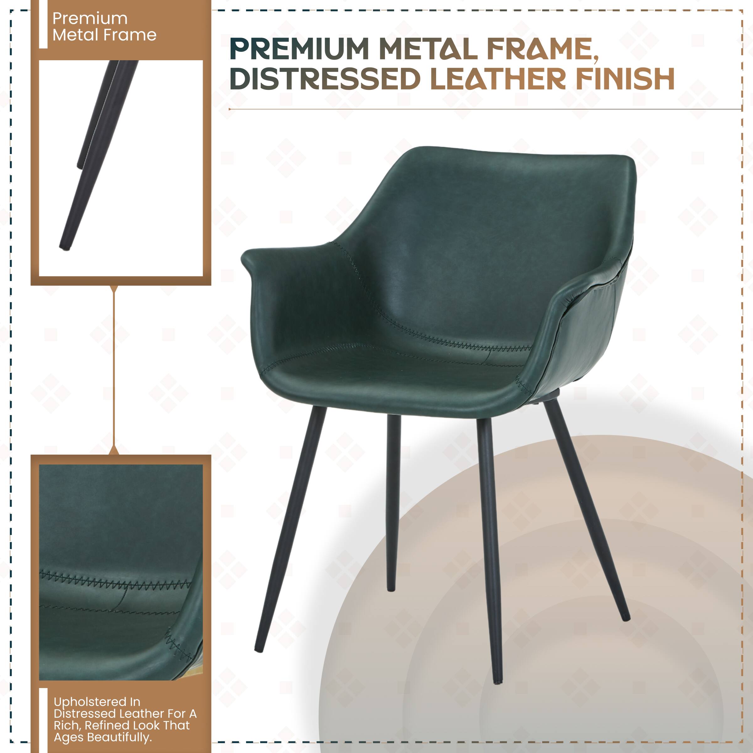 Premium Metal Frame

PREMIUM METAL FRAME, DISTRESSED LEATHER FINISH

Upholstered in Distressed Leather for a Rich, Refined Look That Ages Beautifully.