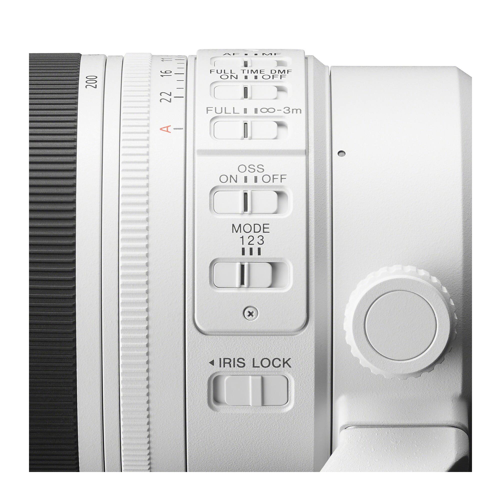 Sony FE 70 200mm F2.8 GM OSS II Full Frame Lens with Variable