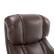 Alt View 13. La-Z-Boy - Big & Tall Fairmont Bonded Leather Executive Chair - Biscuit Brown.