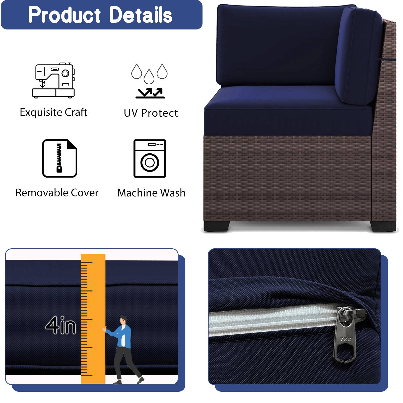 Product Details

- Exquisite Craft
- UV Protect
- Removable Cover
- Machine Wash

4in