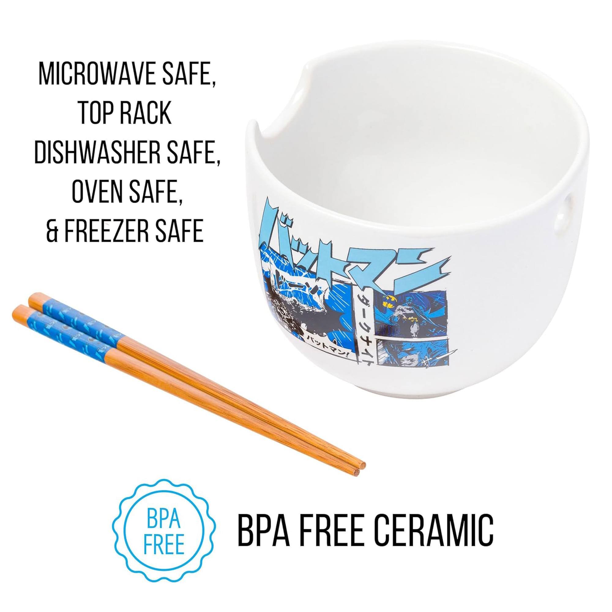 MICROWAVE SAFE, TOP RACK DISHWASHER SAFE, OVEN SAFE, & FREEZER SAFE

BPA FREE CERAMIC
