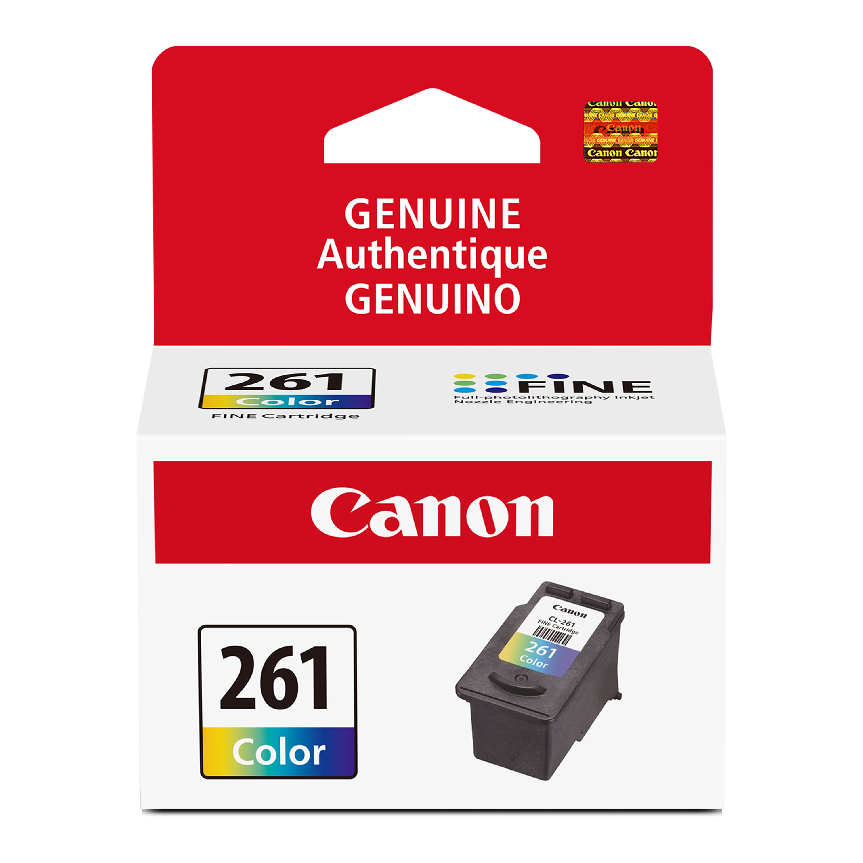 Canon - CL-261 Standard Capacity Ink Cartridge - Cyan/Magenta/Yellow