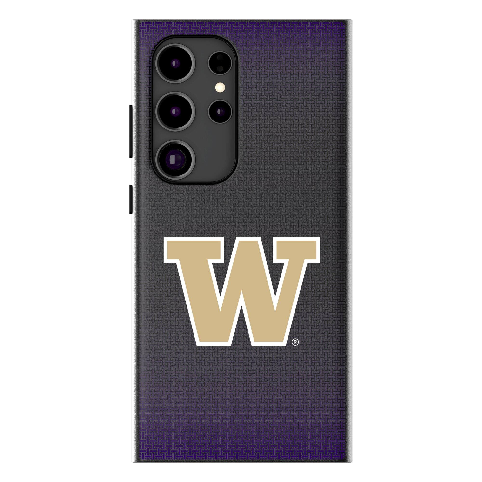 Keyscaper - NCAA - Washington Huskies Linen Galaxy Magnetic Bump Case - S24 - Black price history on PriceWatchPro