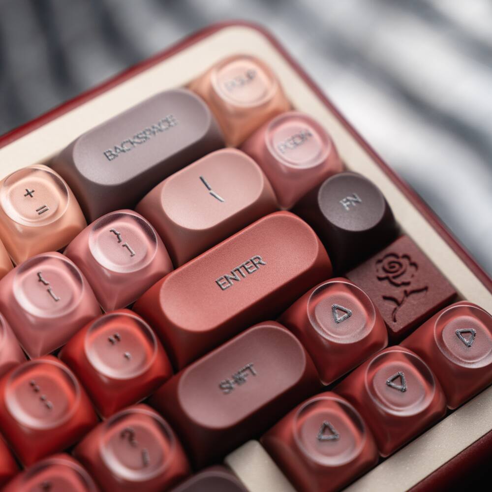 + = { [. : BACKSPACE POON 1 I FN 1 } ] ENTER A  1 SHIFT ?