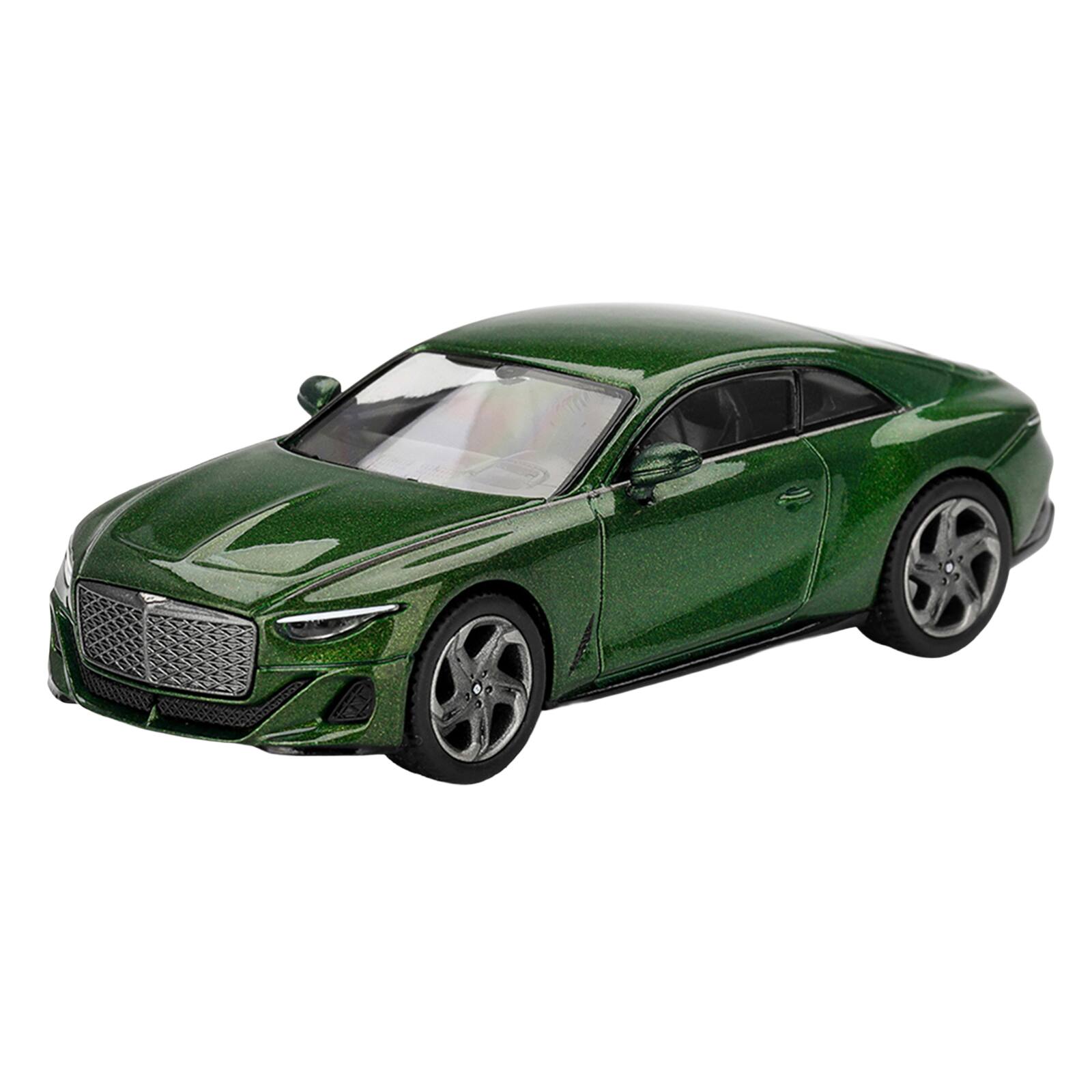 Alt View 3. True Scale Miniatures - Bentley Batur Scarab Green Metallic Limited Edition 1/64 Diecast Model Car by Mini GT.