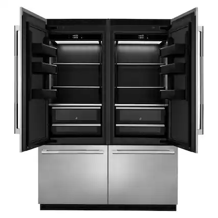 Front. JennAir - Handle Joint Kit for Built-In Bottom Mount Handle - Imperial Black.