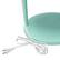 Alt View 21. Simple Designs - Round Etagere Storage Floor Lamp with 2 USB, 1 Outlet - Aqua.