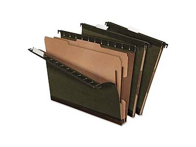 Alt View 1. Pendaflex - SureHook Hanging File Folders, Letter Size, Standard Green, 10/Box  - Green.