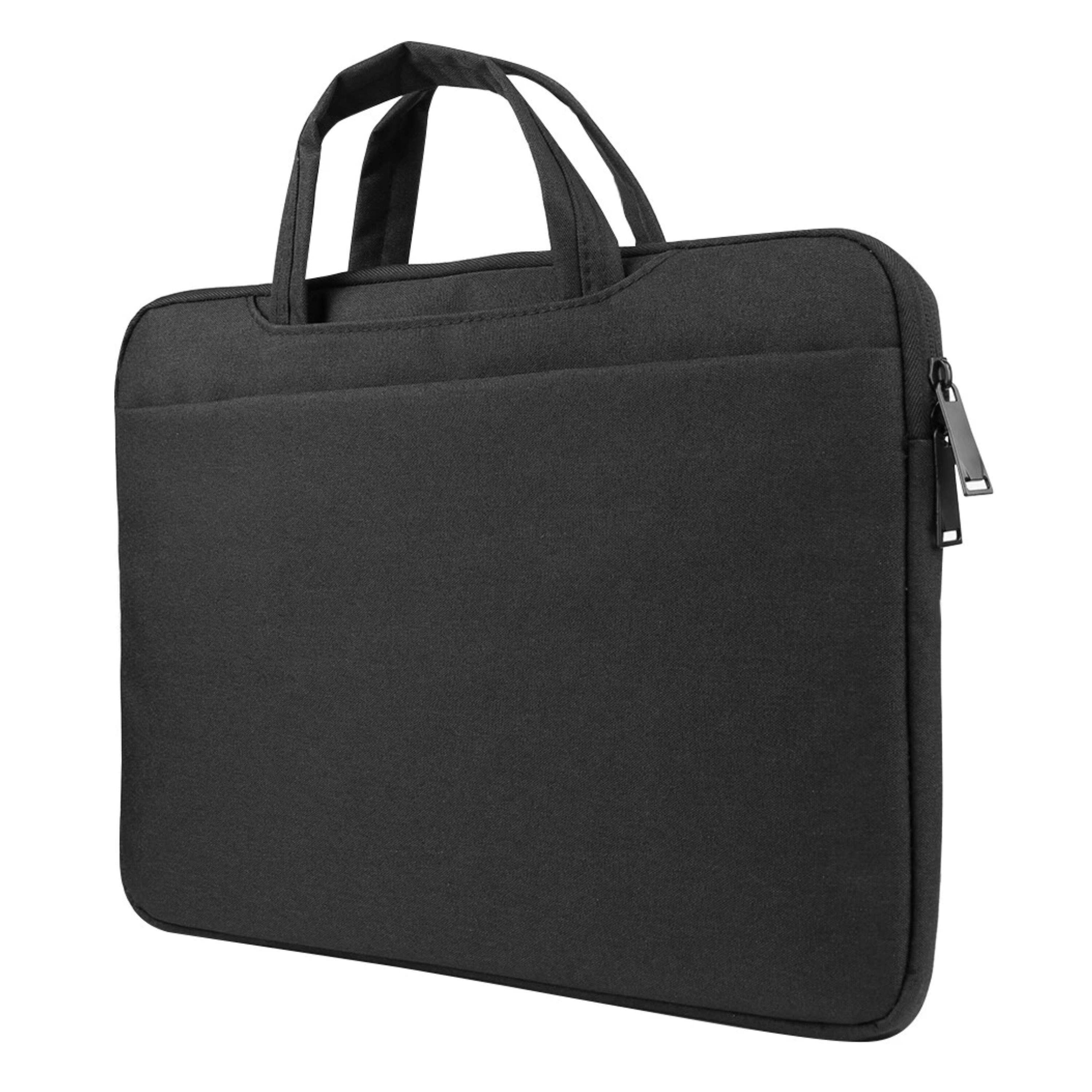 Angle. Kitcheniva - Padded Sleeve Case Carrying Bag For 15" Laptop - Black.