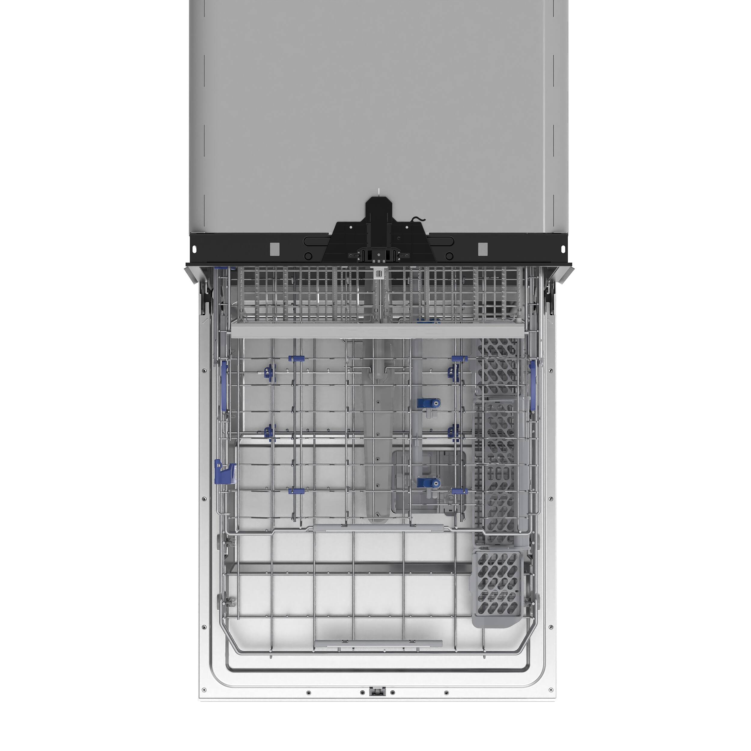Alt View 6. Forno Appliances - Stella 24" Top Control Built-In Stainless Steel Tub Dishwasher and 44dBA - White.
