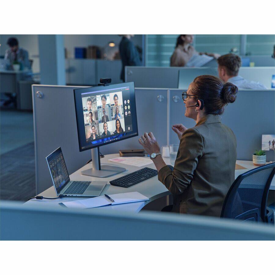 Alt View 3. HP - HP 527pf 27" Class Full HD LED Monitor - 27" Viewable - In-plane Switching (IPS) Technology - LED Backlight - 1920 x - 95% DCI-P3.