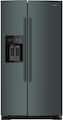 KitchenAid - 36 in. Wide 21 cu. ft. Side-by-Side Counter-Depth Refrigerator with Exterior Ice and Water Dispenser - Juniper