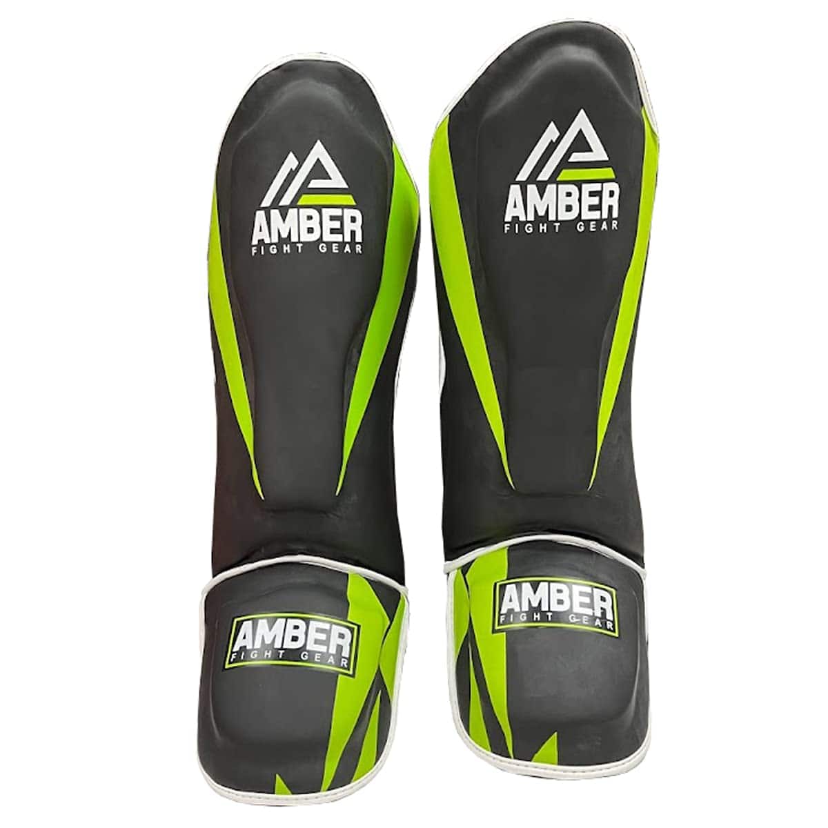 Amber Sporting Goods - Pro Style Competition Muay Thai Shin Guards with Instep Protection for Kickboxing, MMA, and Combat Sports - Green price history on PriceWatchPro