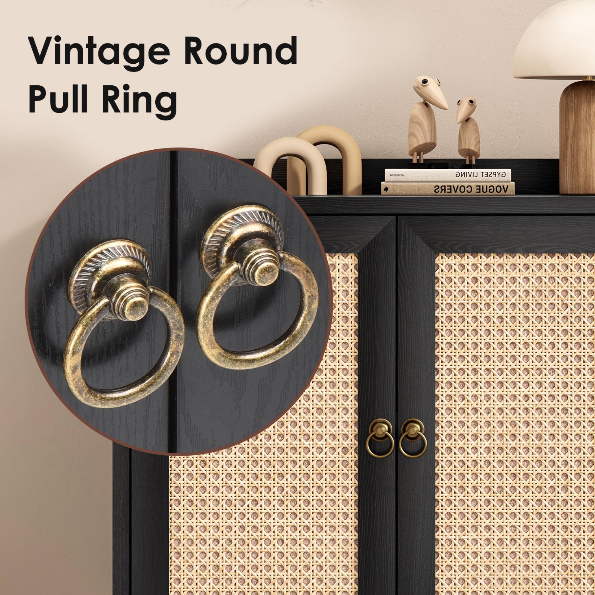 Vintage Round Pull Ring

LIVING GYPSET COVERS VOGUE

ADORE COVERAGE