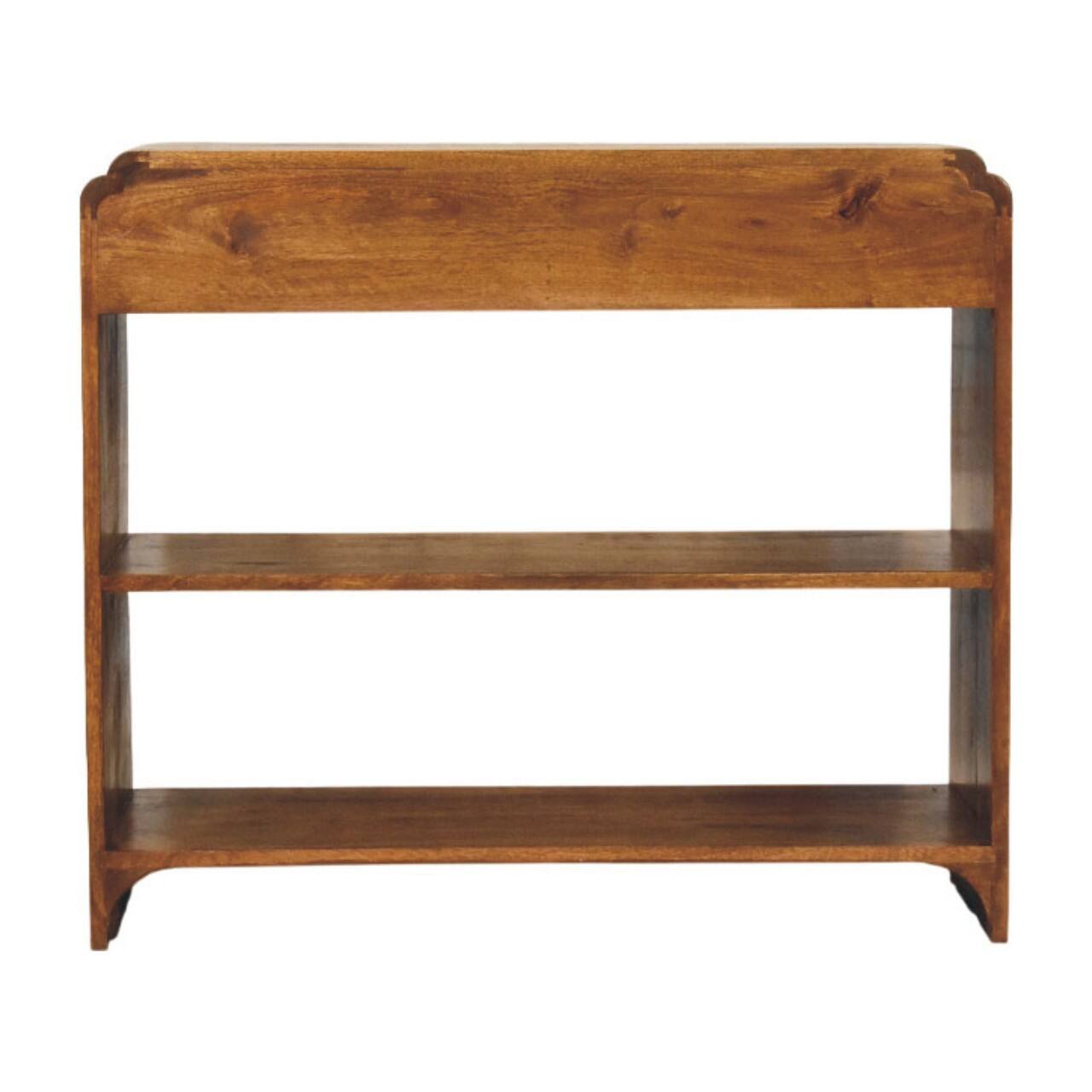 Alt View 5. Artisan Furniture - Artisan Furniture Solid Wood Ellington Console Table - Brown.