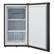 Back. Whynter - Compact Upright Convertible Fridge/Freezer with Lock, 3.1 Cu. Ft. - Black.
