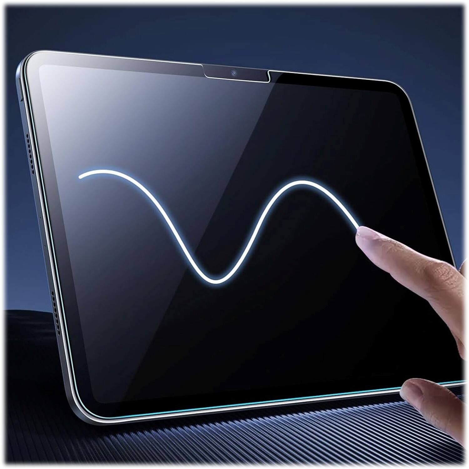 Alt View 16. SaharaCase - Easy Apply Tempered Glass Screen Protector for Apple iPad Pro (M4) 11" 2024 - Clear.