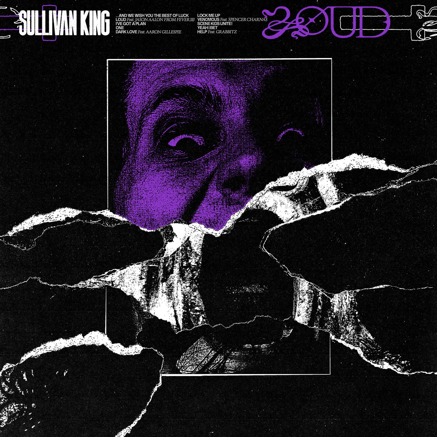 Sullivan King - LOUD (Neon Purple Vinyl)  - VINYL LP
