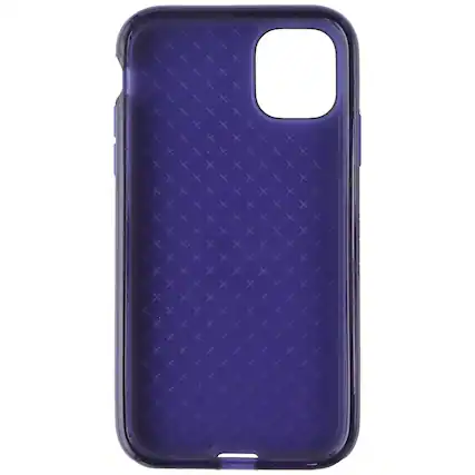Front. Tech21 - tech21 Evo Check Series Phone Case for Apple iPhone 11 - Indigo - Purple.