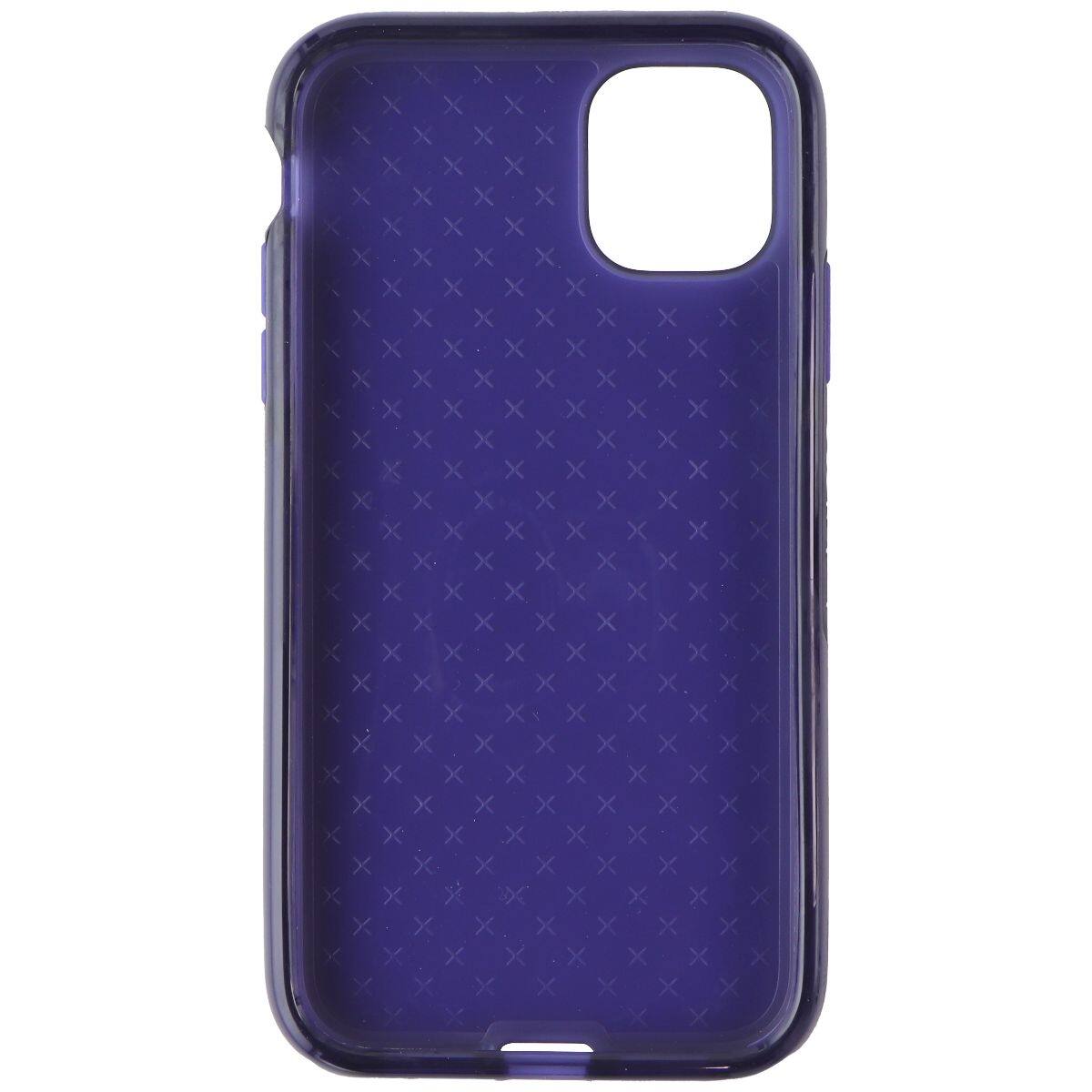 Front. Tech21 - tech21 Evo Check Series Phone Case for Apple iPhone 11 - Indigo - Purple.