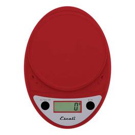 Escali - Primo Digital Scale - Warm Red