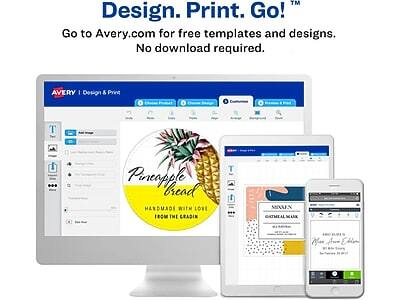 Design. Print. Go!™

Go to Avery.com for free templates and designs. No download required.

AVERY | Design & Print

Pineapple Bread
HANDMADE WITH LOVE
FROM THE GRADIN

Savannah
Savannah, GA
Savannah, GA

Avery.com