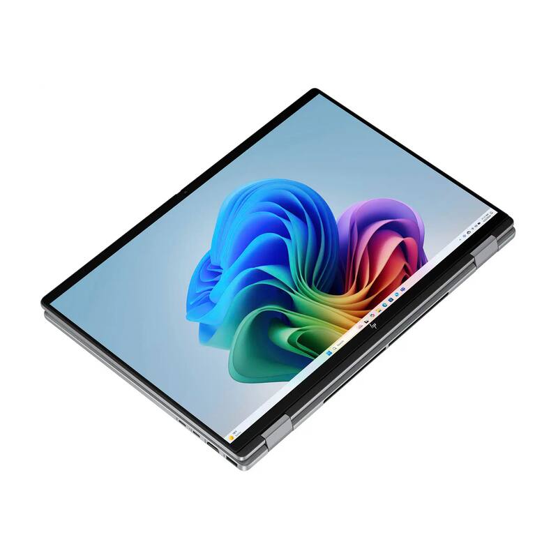 Alt View 1. HP - HP OmniBook X Flip 16" 2K Touch 2-in-1,AMD Ryzen AI 5 340,16GB RAM,1TB SSD,Backlit Keyboard,Win 11,Silver - Silver.