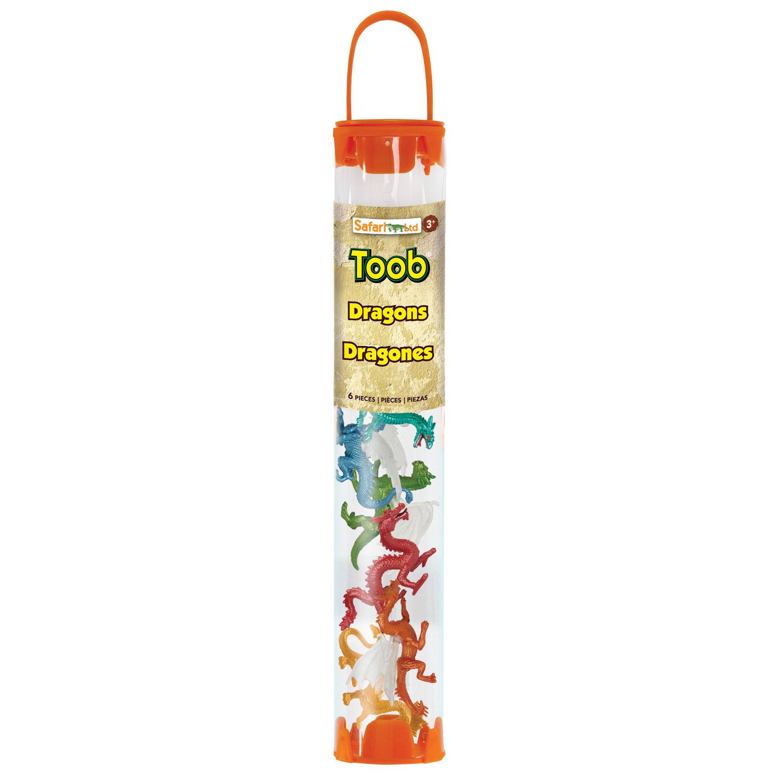 Safari Ltd  
Toob  
Dragons  
Dragones  
6 PIECES | PIEZAS | PIECES