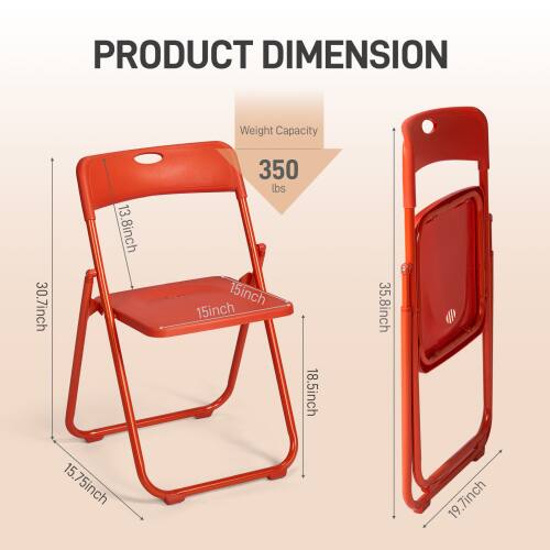 PRODUCT DIMENSION  
Weight Capacity: 350 lbs  
- Height: 30.7 inches  
- Seat Width: 15 inches  
- Seat Depth: 15.75 inches  
- Back Height: 13.3 inches  
- Armrest Height: 18.5 inches  
- Overall Width: 19.7 inches  
- Overall Depth: 19 inches  
- Overall Height: 35.8 inches