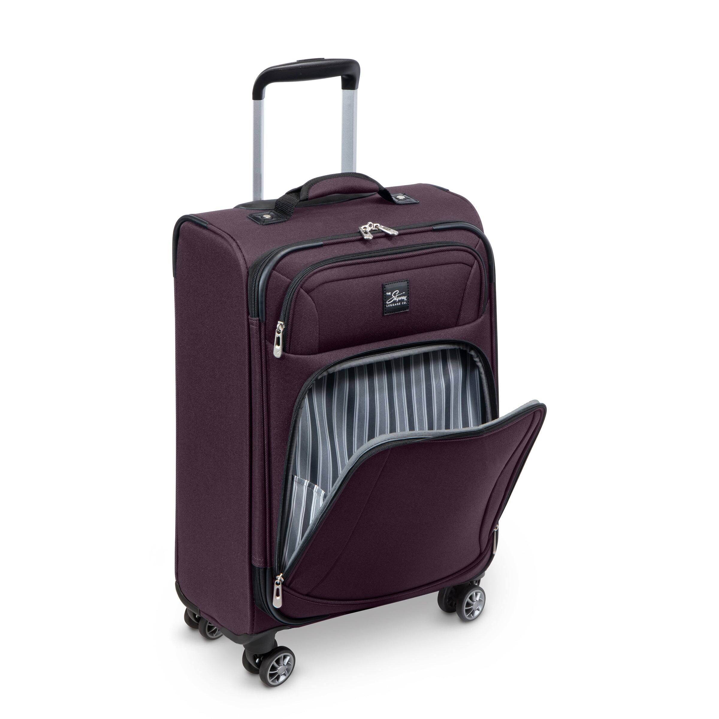 Alt View 1. Skyway - Epic Softside Carry-On, Plum - Plum.