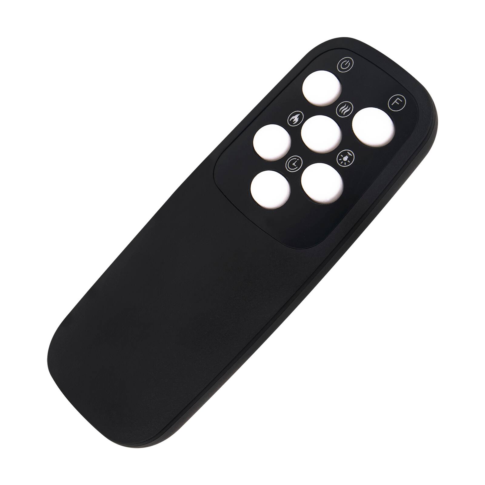 Angle. ZdalaMit - Replacement Remote FR60XD fit for Intertek Wall Mount Fireplaces IF-32FSB - Black.