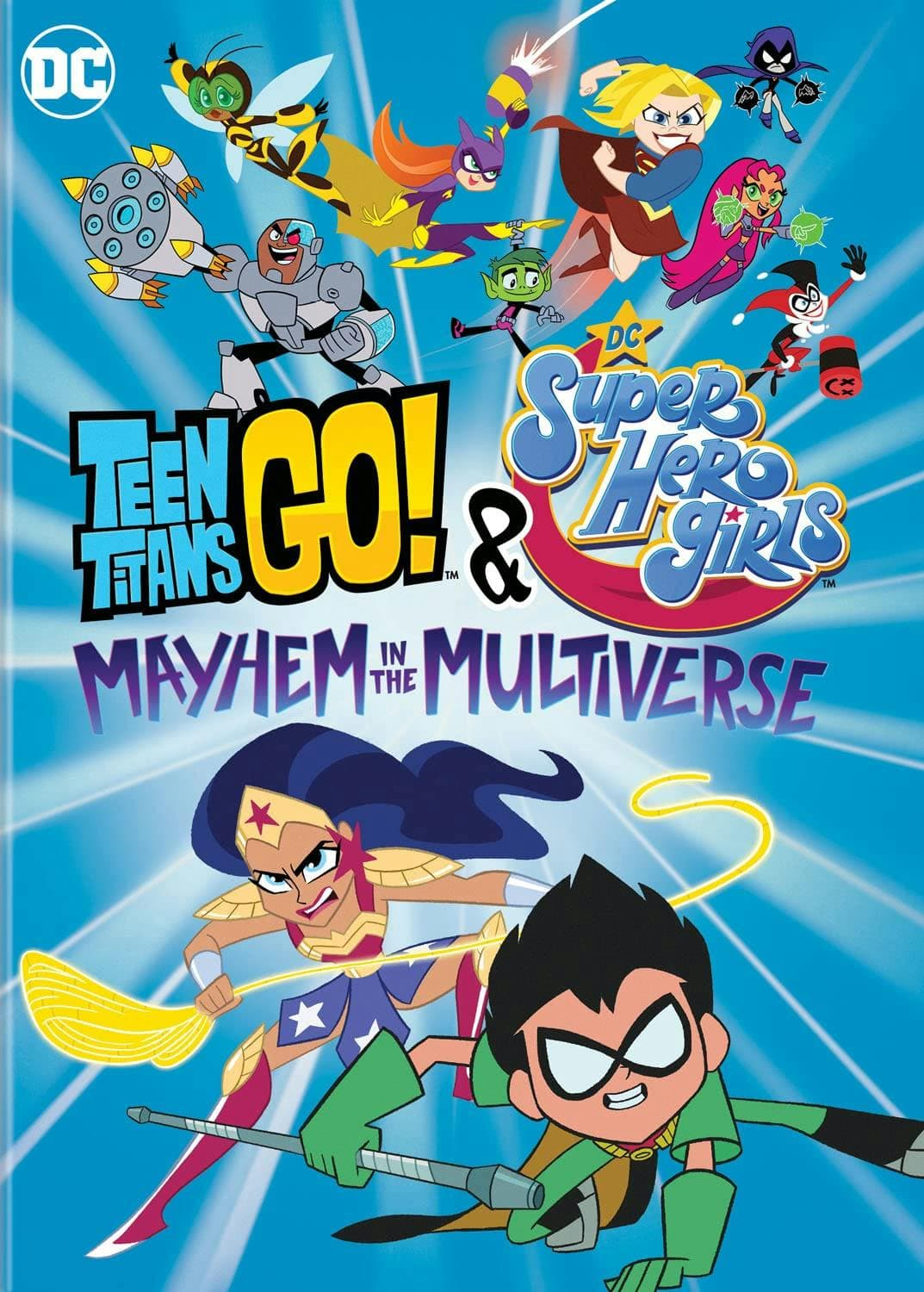 Teen Titans Go! & DC Super Hero Girls: Mayhem in the Multiverse [DVD]