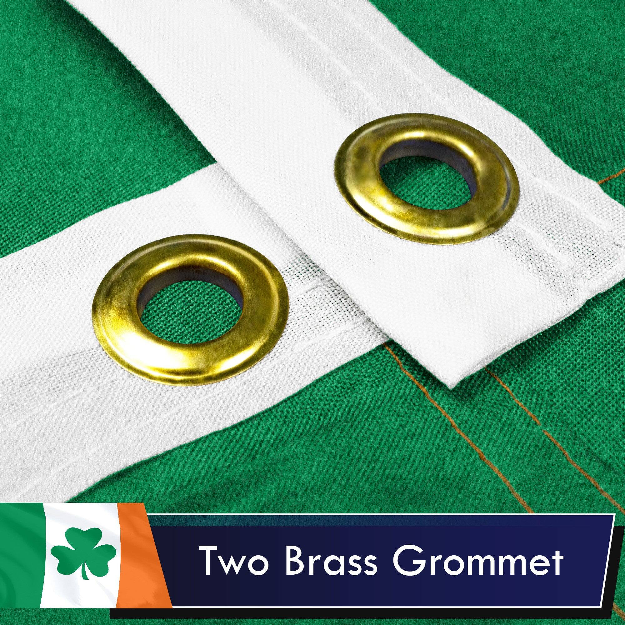 Two Brass Grommet