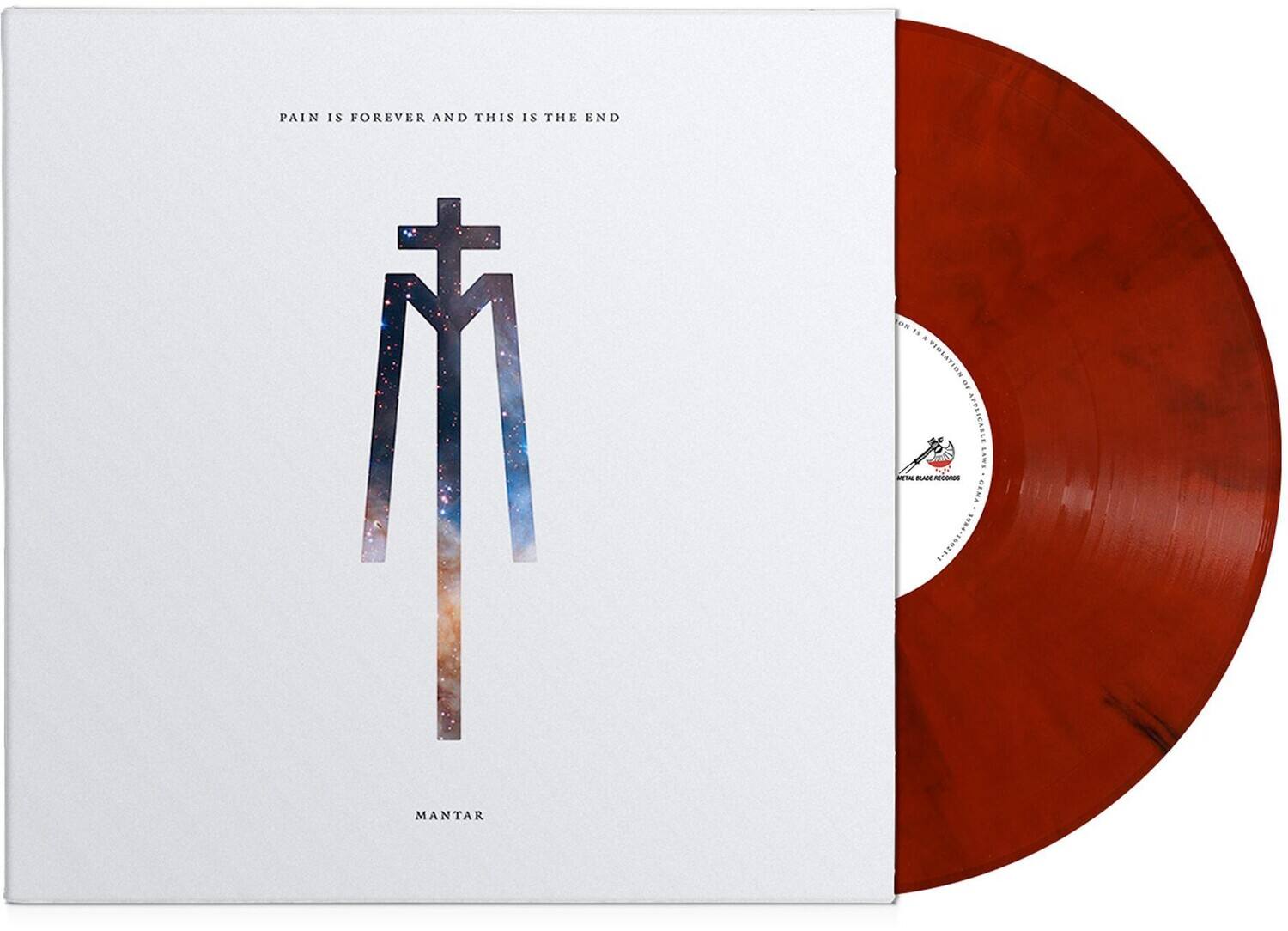 PAIN IS FOREVER AND THIS IS THE END

MANTAR

MANTAR UE 1S - VEOLATION am APPLICABLE Savs I BAE RECORDS TRIO tgl-.n

MANTAR