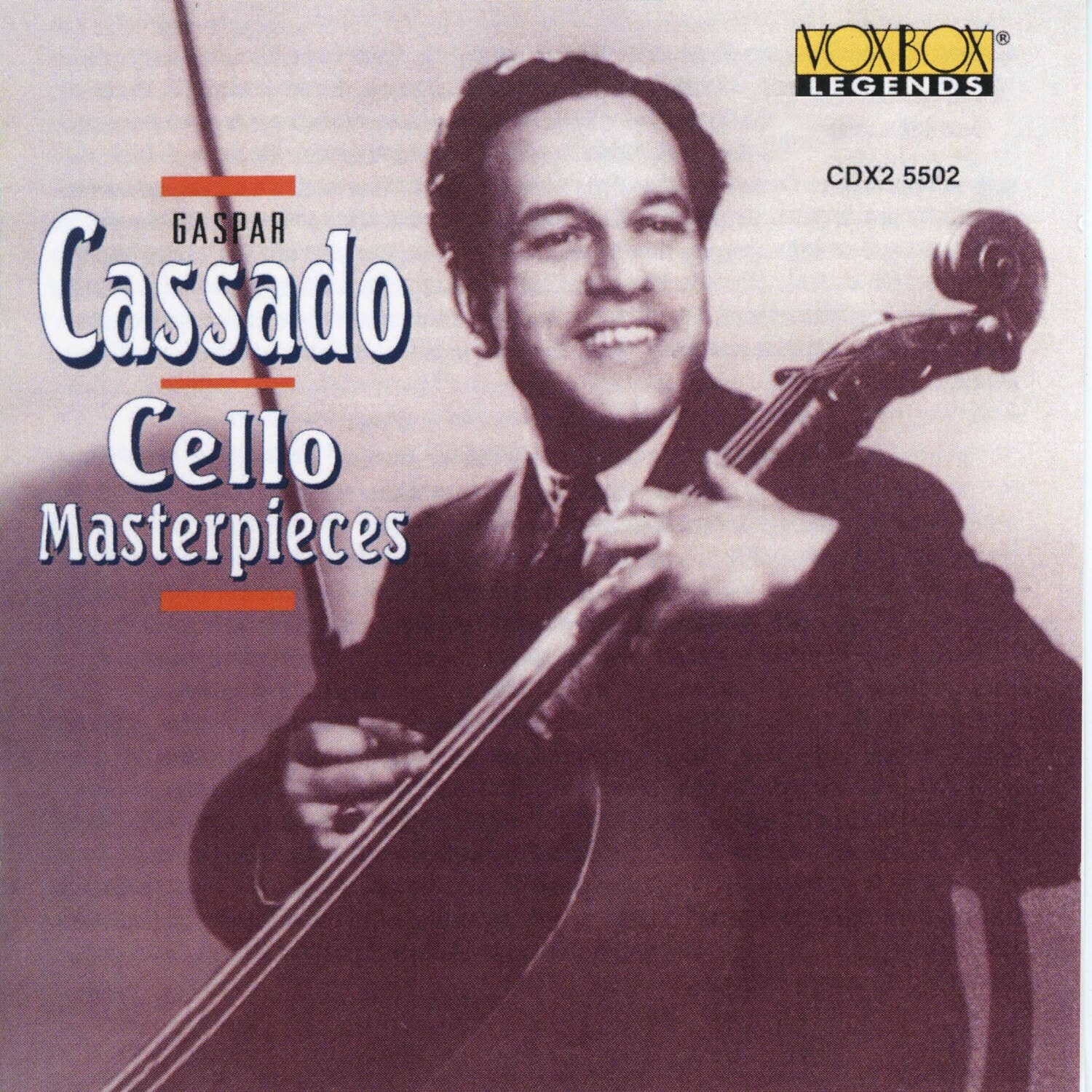 Guiomar Cassado - Plays Cello Masterpices  - COMPACT DISCS