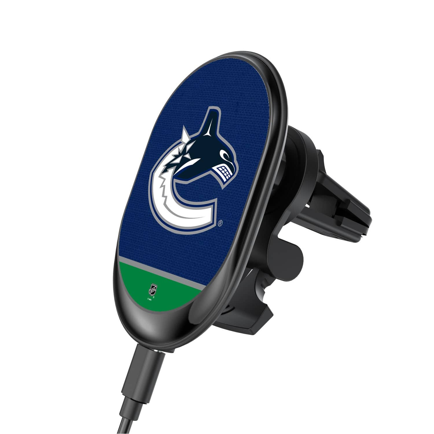 Keyscaper - Vancouver Canucks Wireless Magnetic Car Charger - Multicolor