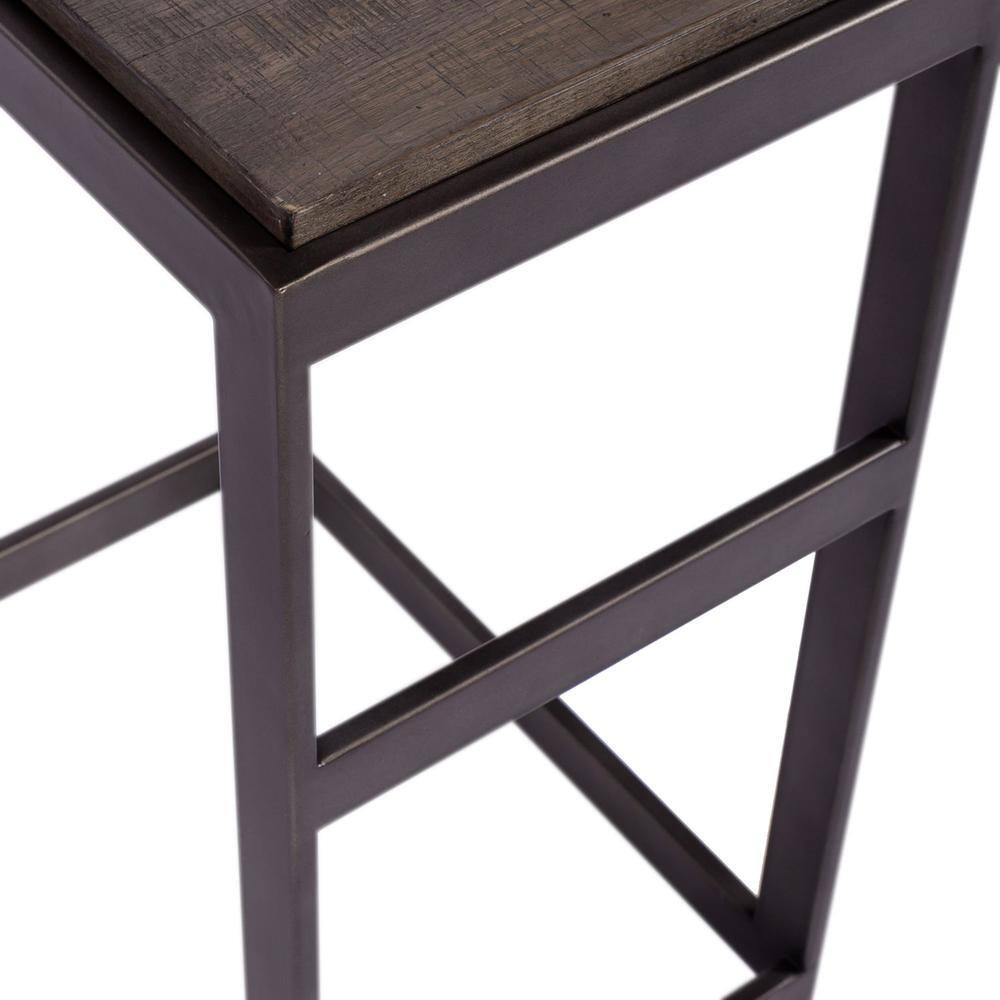 Alt View 3. Liberty Furniture Industries - Modern View Laptop Table in Gauntlet Gray - Gray.