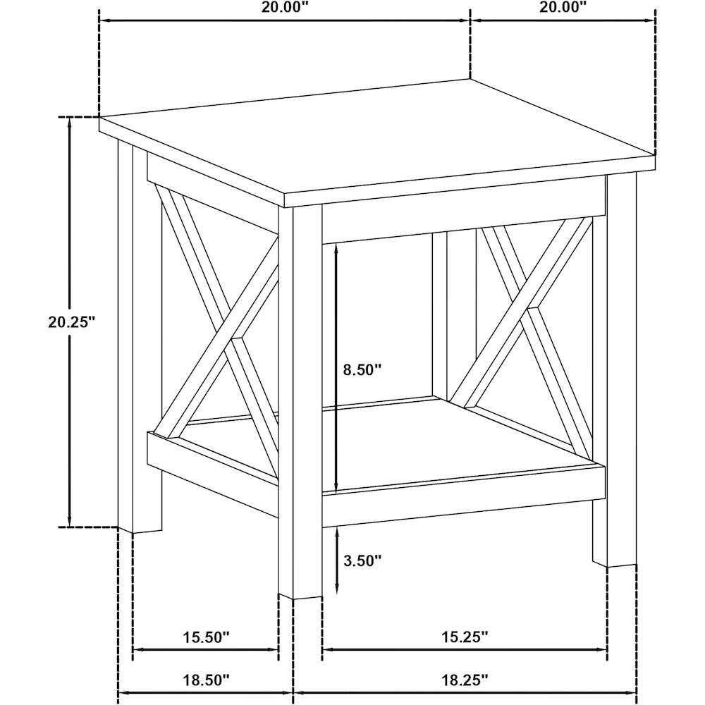 20.00" 20.00" 20.25" 8.50" 3.50" 15.50" 15.25" 18.50" 18.25"