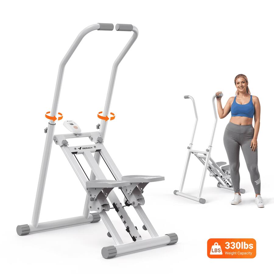 MERACH Upgraded Stair Stepper Exercise Machine Foldable Vertical Stair ...