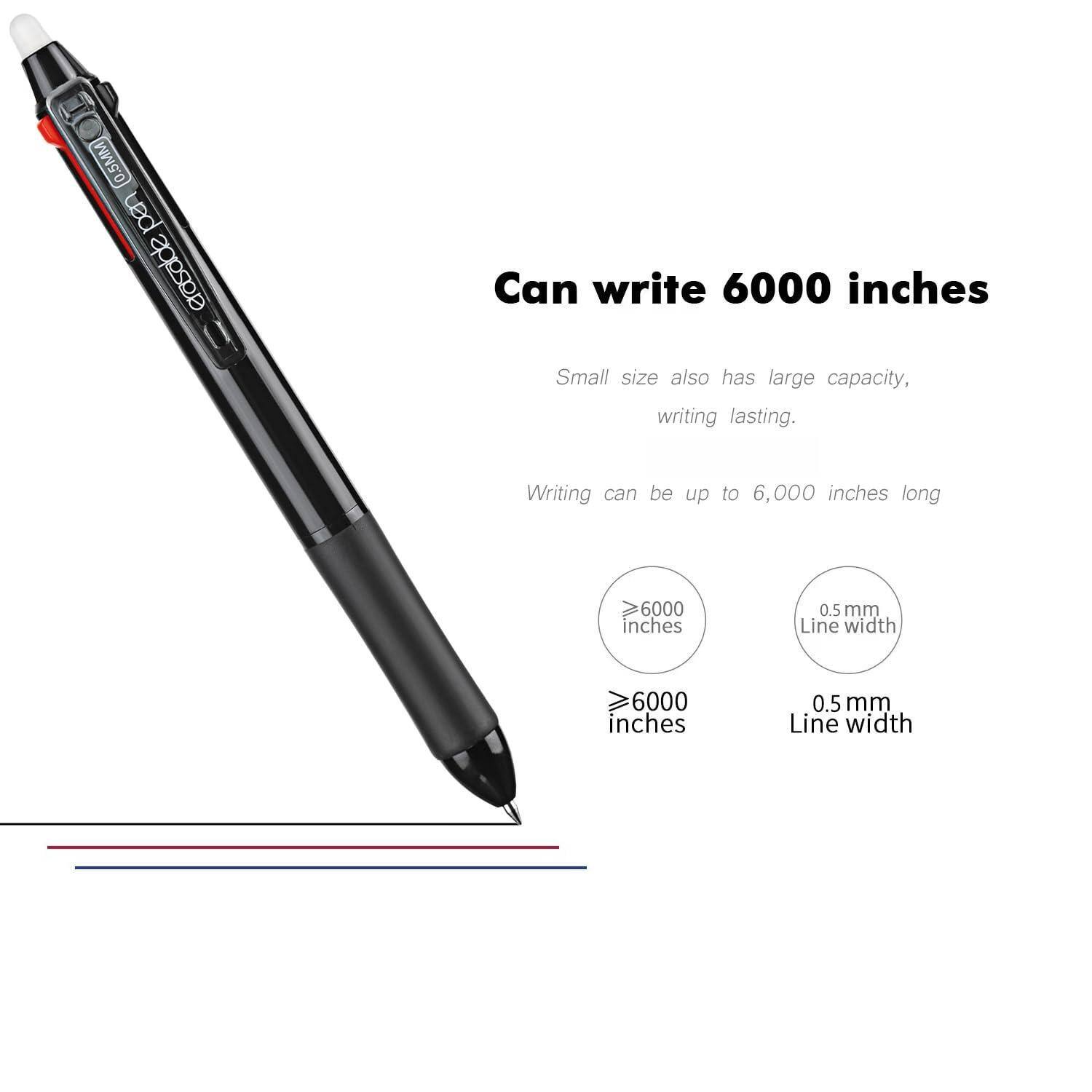 Can write 6000 inches

Small size also has large capacity, writing lasting.

Writing can be up to 6,000 inches long

≥6000 inches

0.5 mm Line width